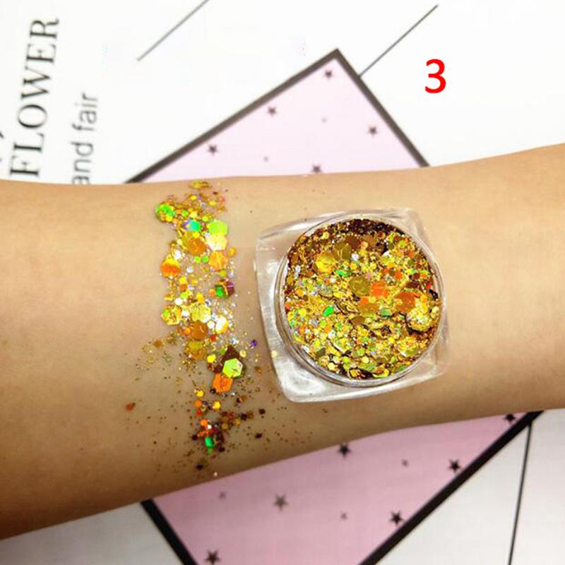 Glitter Face Glow Shimmer Liquid Maquiagem Eye