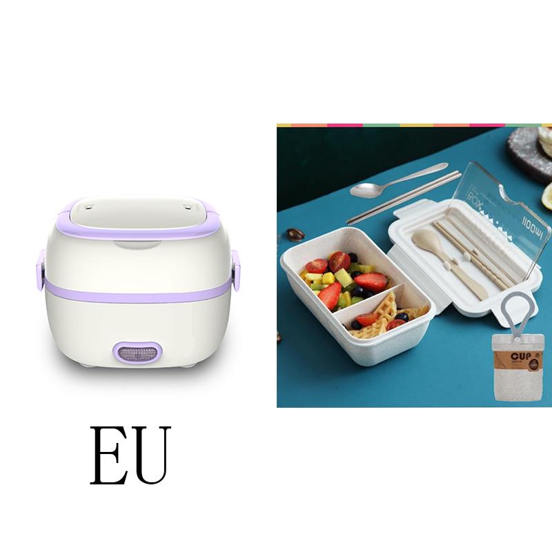 Pluggable heating lunch box