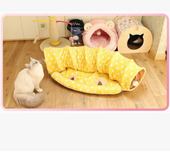 Cama Gato Con Tunel