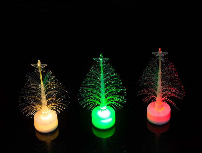 Fiber optic Christmas tree