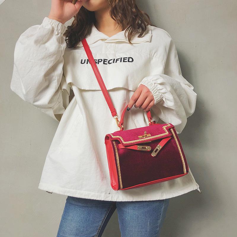 Locking Shoulder Bags Classic Kelly Bags
