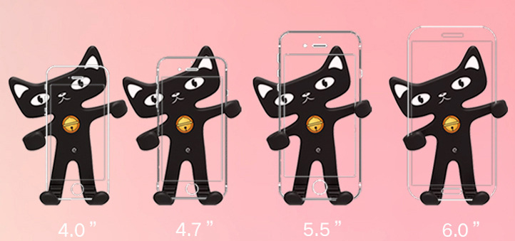 New car creative cartoon mobile phone bracket buckle silicone luckycar air outlet one-hand operation wholesale