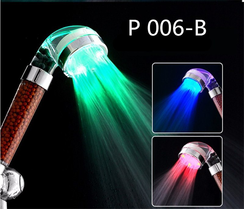 Luz LED para regadera