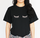 Eyelashes  T-shirt