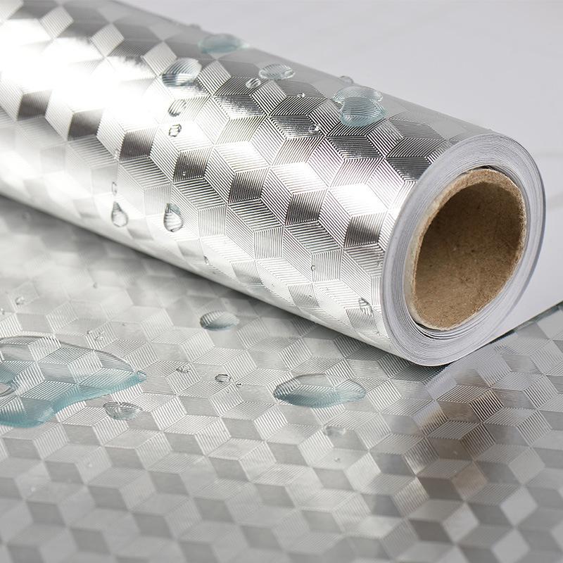 High temperature resistant aluminum foil wall sticker