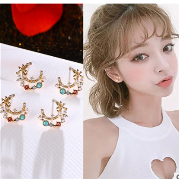 Flower earrings