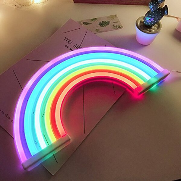 Arcoíris neón LED