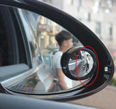 Car borderless small round mirror 360 degree blind spot mirror
