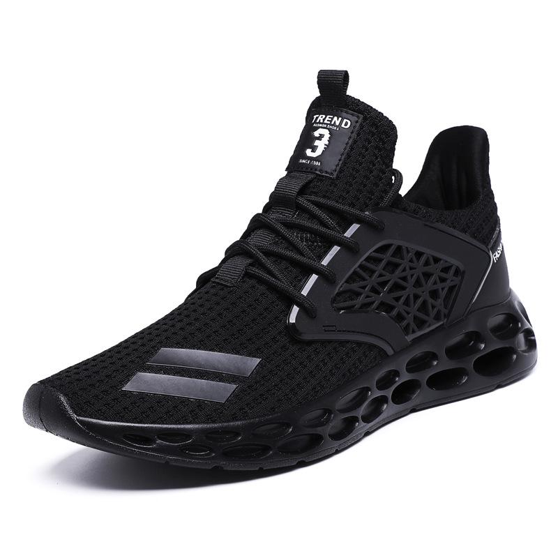 Men's sports shoes flying woven