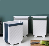 Kitchen folding trash can