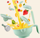 Vajilla De Molienda De Alimentos Multifunción Para Bebés