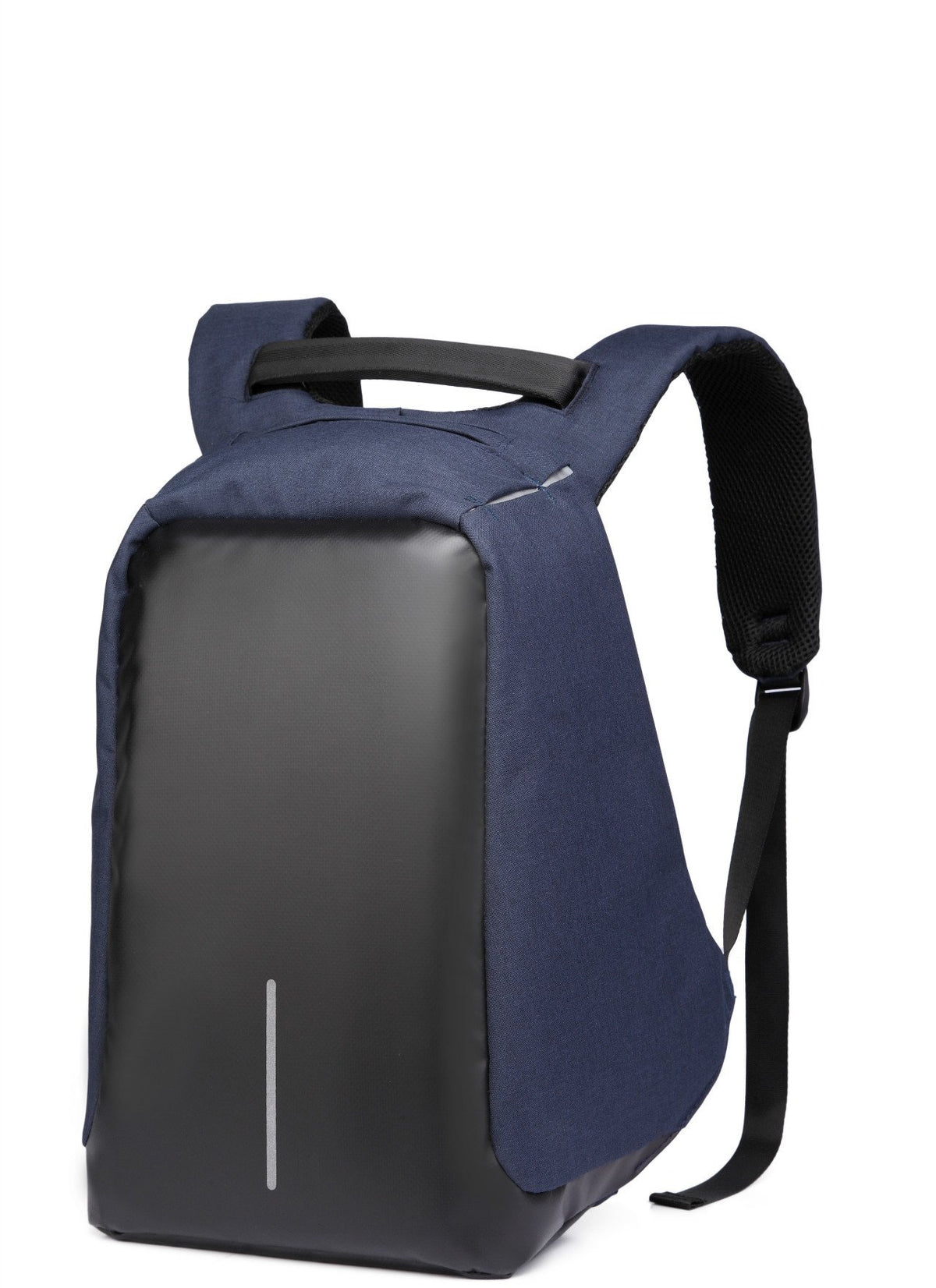 Ozuko new Oxford cloth backpack, fashion casual computer backpack, male creative USB rechargeable anti-theft Backpack