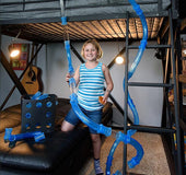 Speed pipes electric rail car remote control luminous pipe