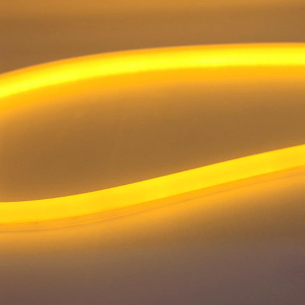 2Pcs 45cm/60cm Flexible Car Soft Tube LED Strip Light Angel Eye