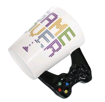 Creative gamepad ceramic cup GAME BOY MUG mug game machine coffee cup to send friends gifts
