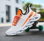 Flying woven hollow blade bottom