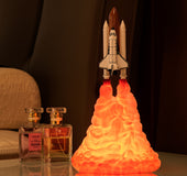 Lampara cohete espacial