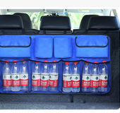 New multi-function car supplies net pocket storage hanging bag car storage bag storage bag large capacity creative box