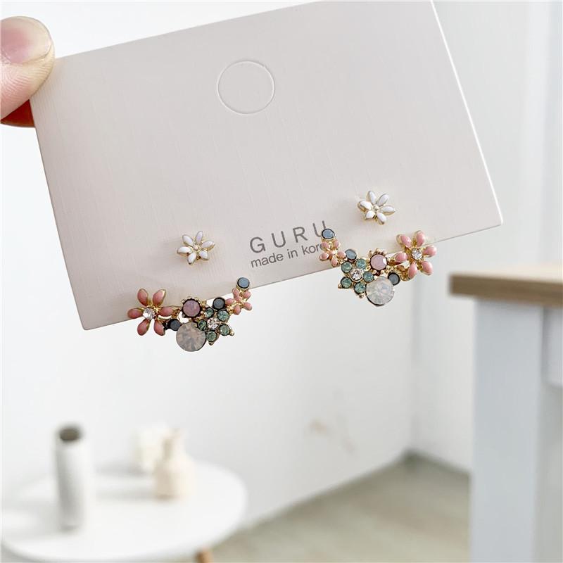 Flower earrings