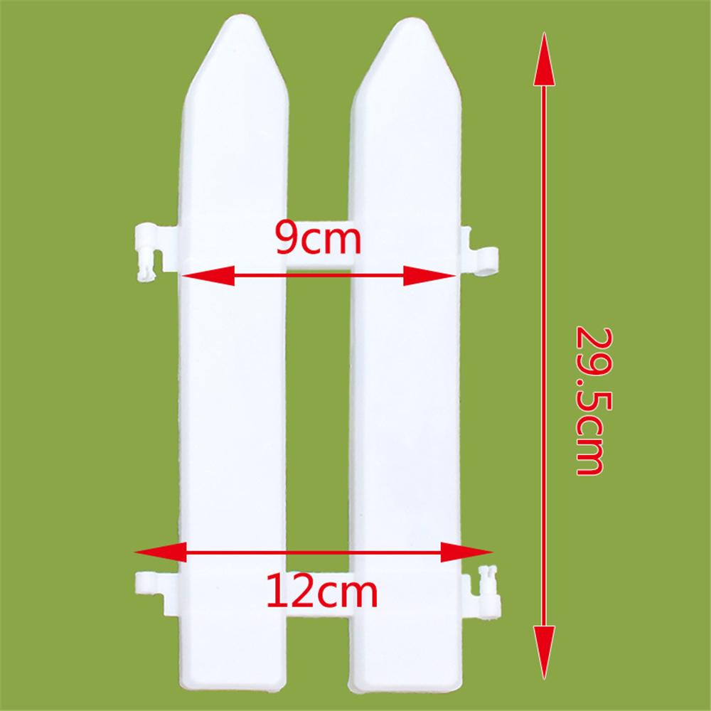 Christmas plastic fence