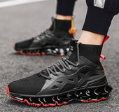 Flying woven breathable shoes men's shoes