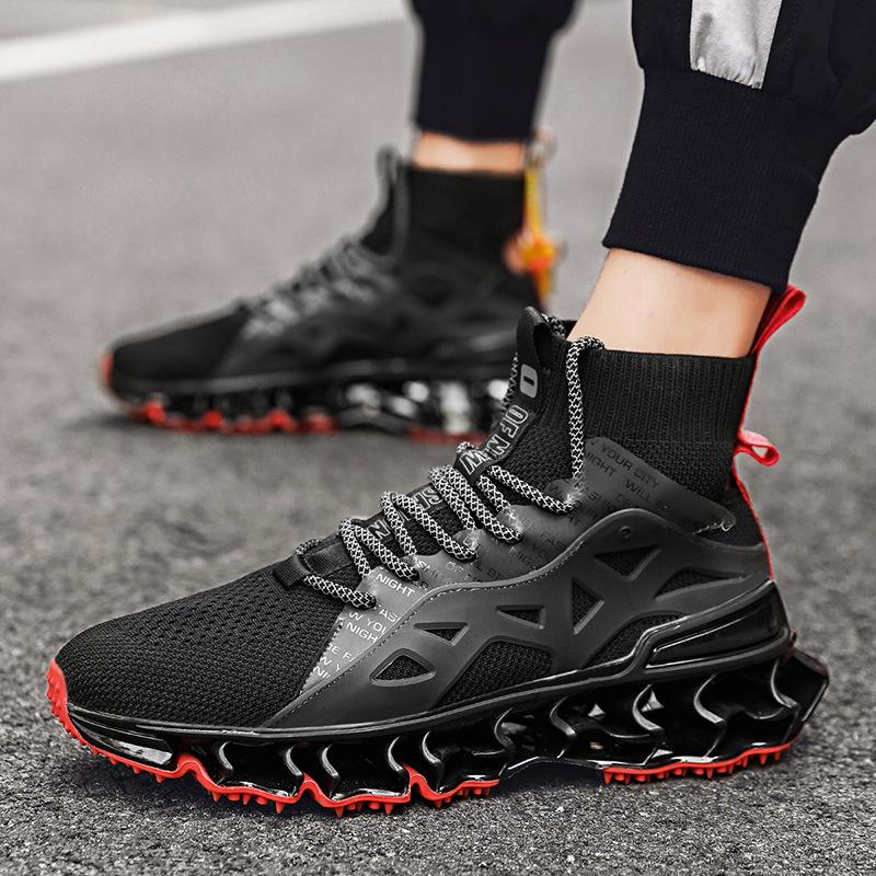Flying woven breathable shoes men's shoes