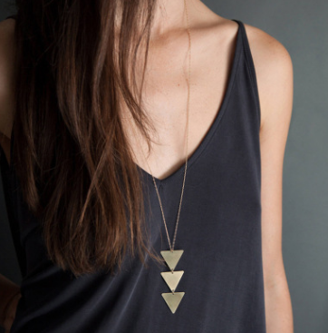 Collar triangulos