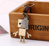 Bag pendant creative robot key chain