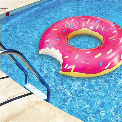 Donuts Thicken Adult Swimming ring Men and women Inflatable Increase Lifebuoy Child Underarm Floating ring Gift pump