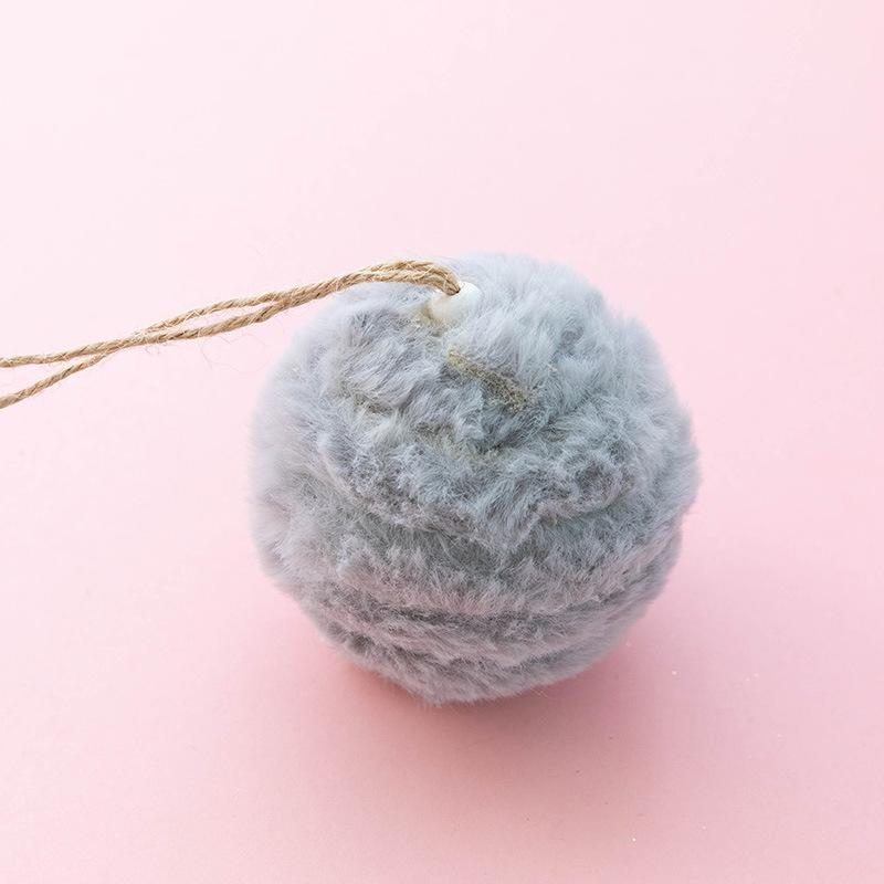 Christmas pink plush small pendant