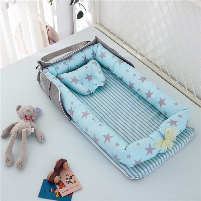 Portable baby crib