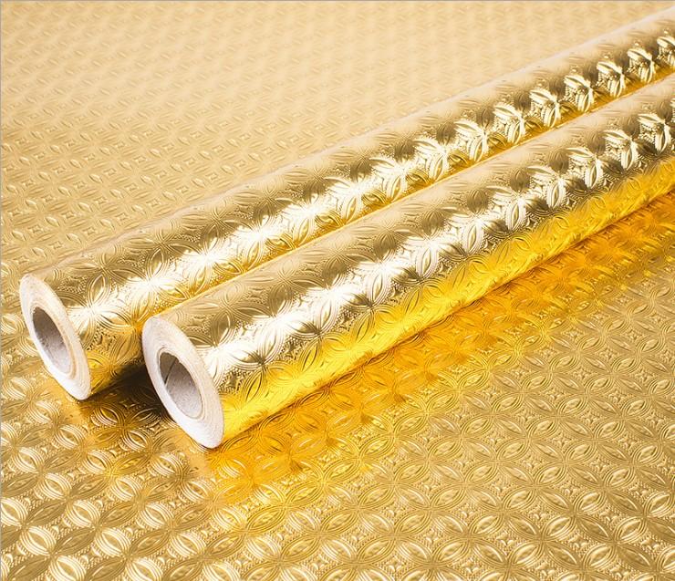 High temperature resistant aluminum foil wall sticker