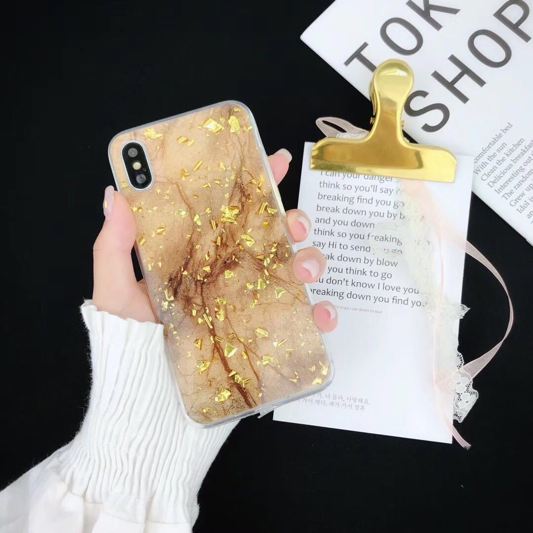 Marble pattern Epoxy   anti-fall  | IPhone
