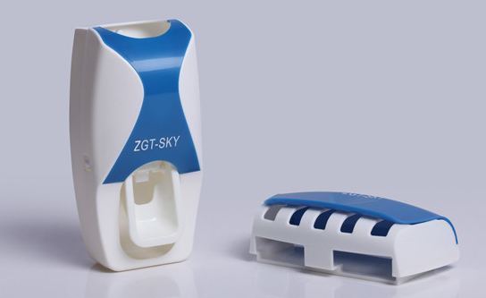 Portacepillos De Dientes Exprimidor De Pasta Automático A Prueba De Polvo