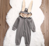 Mameluco Bebé Orejas Conejo