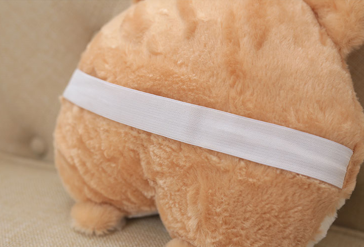 Soft Corgi Butt Car Neck Pillow