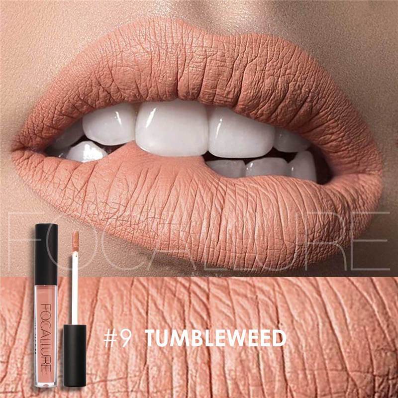 5 Colors Matte Liquid Lipgloss Metallic Lipstick