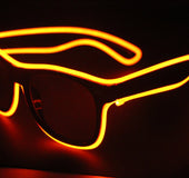 NEW Fashion 7 Colors Flashing EL Wire Led Glasses Luminous Party Decorative Lighting Classic Gift Bright Light Festival Gift