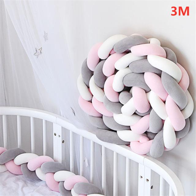 Three knotted pillows