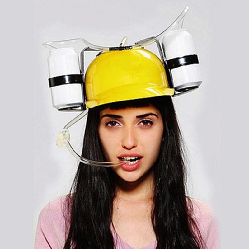 Lazy drink wine hat