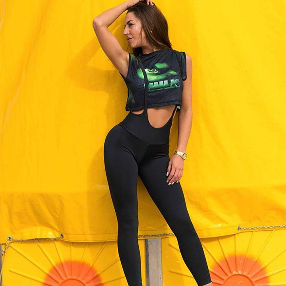 European and American summer and summer first love pants, suspenders, pure color yoga pants, sports underpants, body tights and pants.
