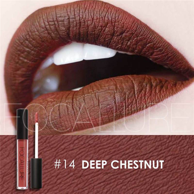 5 Colors Matte Liquid Lipgloss Metallic Lipstick