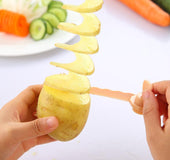 Creative fruit and vegetable curler manual cucumber slicer