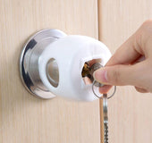 Door lock protective cover anti-baby unlocking protection door cover Household anti-collision door handle cover door armrest protective cover