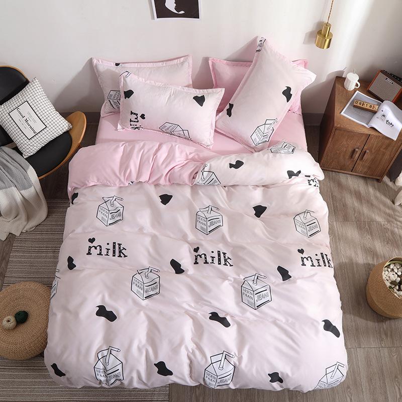 Heart print bedding set 3/4 pieces