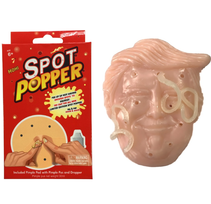 Funny Pop It Pal Pimple Popping Popper Remover Toy with Refillable Pimple Pus Practical Jokes Toys