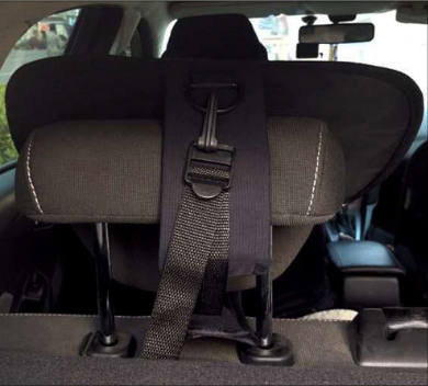 Vista seguridad bebe asiento trasero