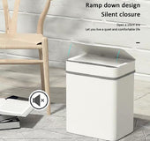 Automatic Induction Flip Trash Can