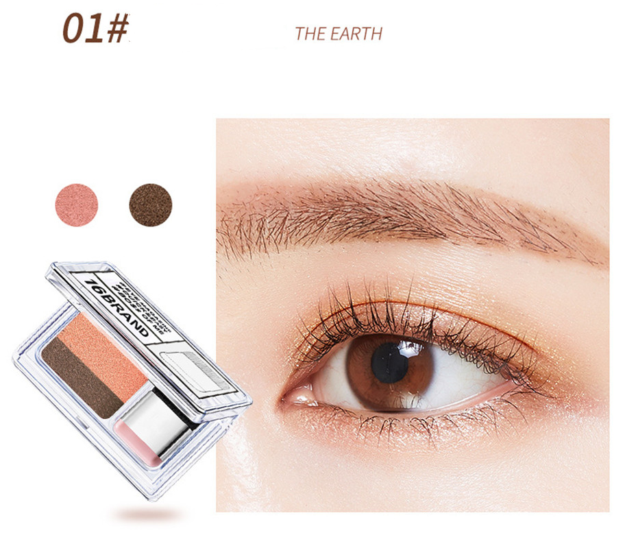 Double Color Eye Shadow Makeup