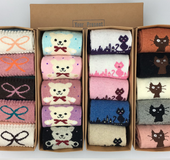 winter cute adault Christmas cotton socks women newyear gift